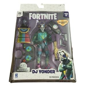 Fortnite Legendary Series Figure‎ DJ Yonder DAMAGED BOX